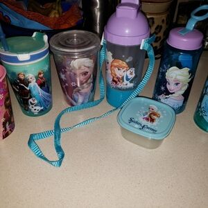 Bundle Of Frozen Cups And Snack Case